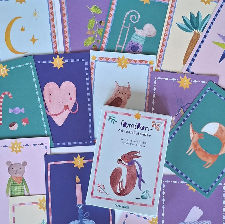 Adventskalender-Karten *Familienadventskalender* (neue Edition)