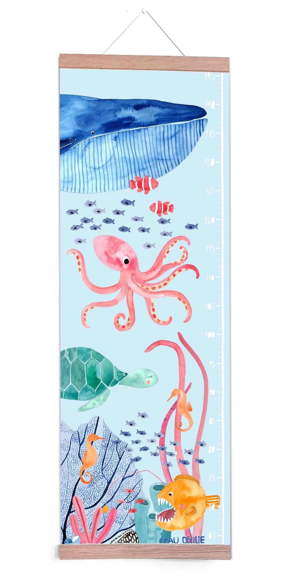 Messlatte für Kinder *Unter Wasser*