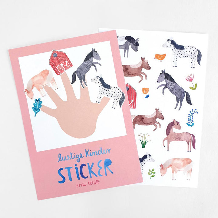 Stickerbogen *Pferde & Ponies*